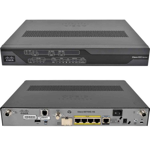 Cisco c887vag 4 port - c887vag-4g-ga-k9, 4-port