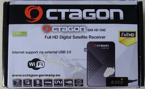 Sat receiver octagon sx8 - sat-receiver, hd