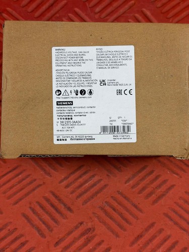 Siemens 3rf2370 3aa04 sirius - 3rf2370-3aa04,