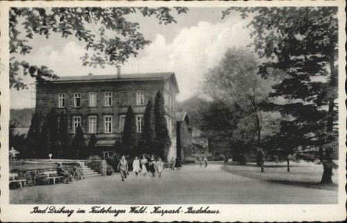 Bad driburg kurpark - kurpark, badehaus