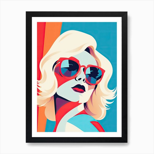 Elegante pop art american - art,