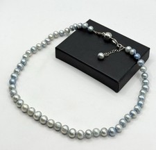 Echte Perlenkette mit 925