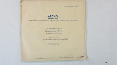 Stamitz sonate für viola - sonate,