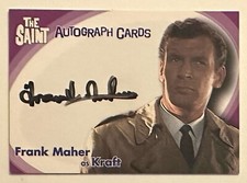 THE SAINT : FRANK MAHER as