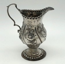 Antike Kanne aus Sterling Silber, England um 19er. Jahrhundert.