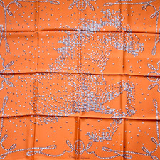 HERMES PARIS 2010 CHEVAL DE LEGENDE 90 TUCH SEIDE SCHAL CARRE SCARF