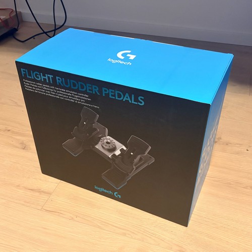 Logitech rudder pedals neu - pedals,