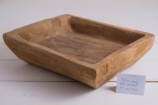 Holzschale, eckig, Dekoration