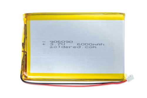 Soldered ion akku - soldered, li-ion