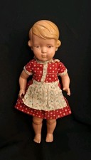 Süße vintage Schildkröt Puppe "Inge" original 1950er Jahre 42 cm