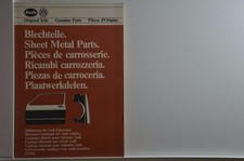 Audi katalog blechteile - audi,