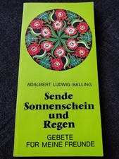 Sende sonnenschein und regen - sonnenschein,