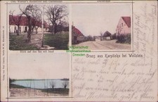 164152 AK Karpitzko bei Wollstein Wolsztyn Otto Werner's Restaurant und Gartenlo