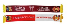 Schal Champions League Finale 2009 Roma Barcelona Manchester United Match Scarf
