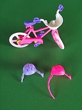 Barbie fahrrad mit helmen - barbie, 2