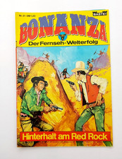 BASTEI COMICS / BONANZA Nr. 21 / Z2 (ohne Innenposter)