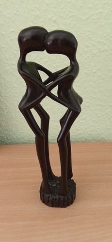 Makonde liebespaar holzfigur - makonde,