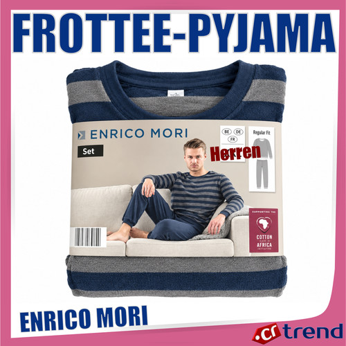 Enrico mori herren frottee - mori,