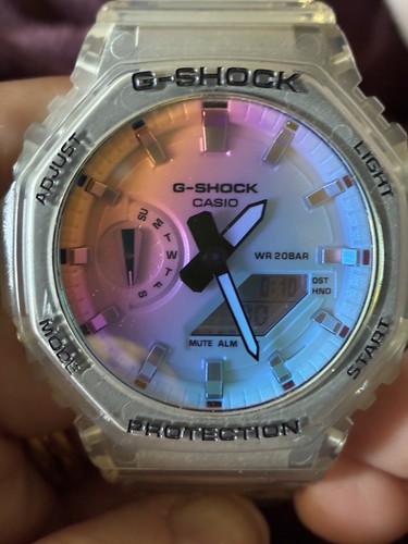 Casio shock 2100srs clear - ga-2100srs,