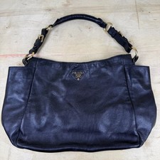 Prada black vitello daino - black,