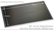 FULL HD 24" 61cm 1920 x 1080 OPEN FRAME MONITOR DISPLAY 12 VOLT WANDMONITOR MN24