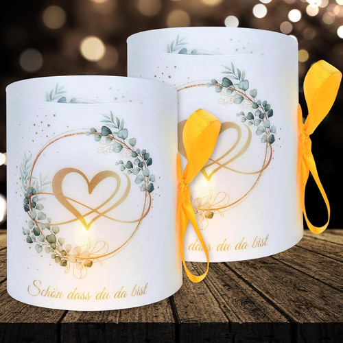 Windlichter tischdeko liebe - windlichter,