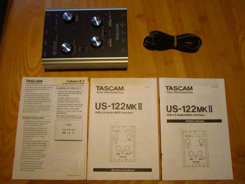 Interface tascam 122mk2 - tascam, us-122mk2
