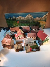 Faller Vero ? Konvolut 14 X Häuser Ausstattung Spur TT Anlagenrückbau  I12