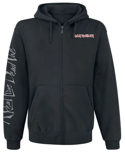 Iron maiden kapuzenjacke - iron,