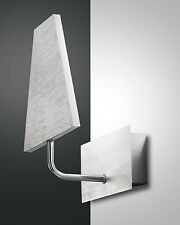 FABAS LUCE LED Wandleuchte Lampe Gipsy 3112-21-212  Alu silber Wohnzimmer Flur