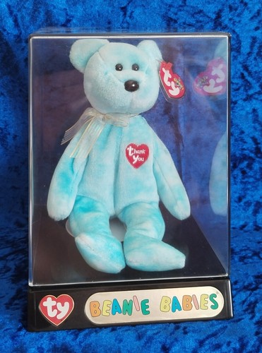 Beanie babys teddy thank - --,