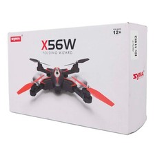 OUTLET Syma X56W Drohne DEFEKT instabil OHNE Akku Bastler WEISS