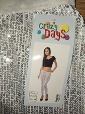 Neu Pailletten Leggings Hose