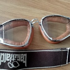 Motorradbrille Retro