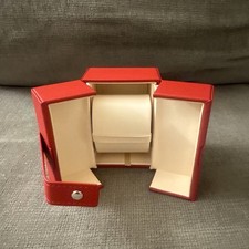 Genuine omega red eco - eco, leather