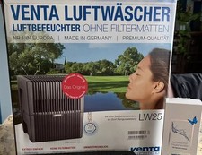 Luftfeuchtigkeit in Zimmer mit VENTA LW25 brillantschwarz + REINIGUNGSMITTEL !!!