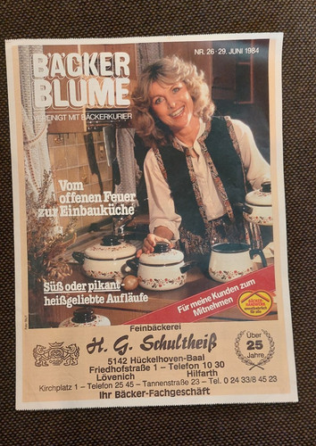 Bäckerblume zeitschrift - bÄckerblume,