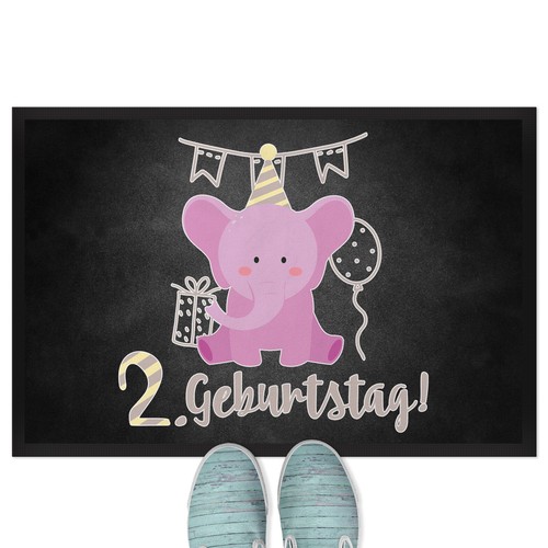 Geburtstag rosa elefant - geburtstag,,