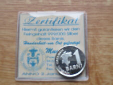 Barni Treuetaler Silber