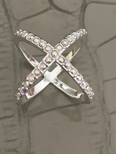 Ring Modeschmuck in X-Form