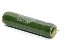 MIL spec Wire Wound Power Resistor by Mallory type RW32V2R0, 2 Ohms / 7 W, NOS