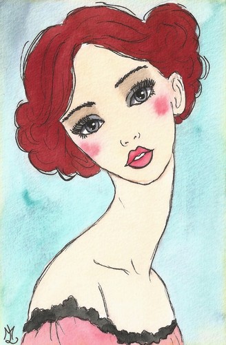 Portrait mädchen frau woman - mädchen,