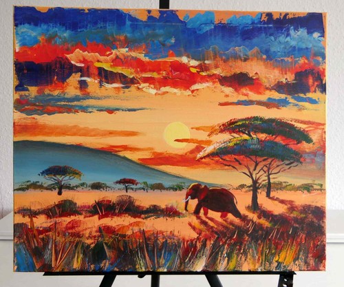 Original acryl gemälde - acryl,