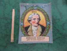 Reklamemarke :  Hohenlohe Haferflocken  Stein