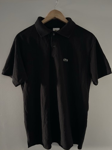 Lacoste poloshirt schwarz - lacoste, poloshirt,