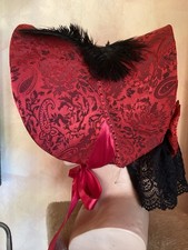 Schute z.Biedermeierkleid,Hut