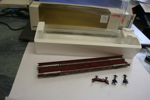 Märklin 4740 flachwagen - h0,