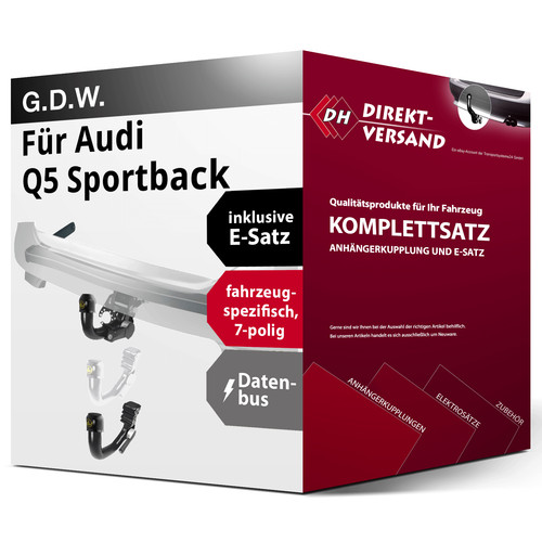 Anhängerkupplung abnehmbar - , +