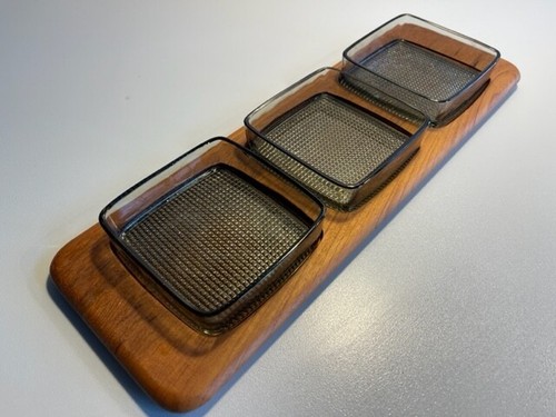 Serviertablett teak - serviertablett,