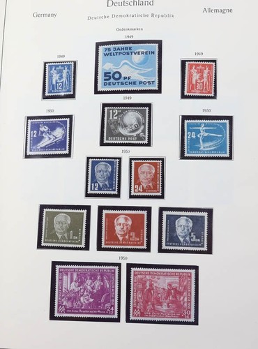 Ddr 1949 bis - bis, postfrische